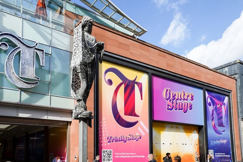 An image of outdoor signage in Trinity.